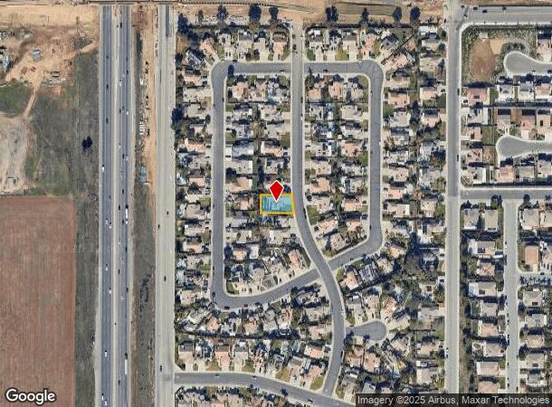  31155 Willowood Way, Menifee, CA Parcel Map