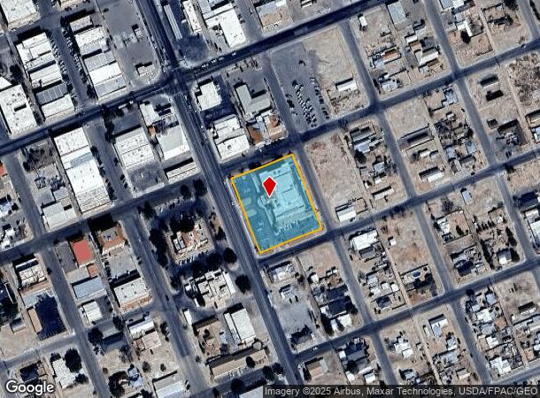 410 S Cedar St, Pecos, TX Parcel Map