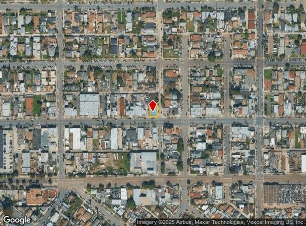  2692 Imperial Ave, San Diego, CA Parcel Map
