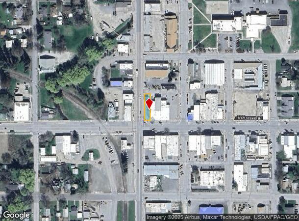  102 N Park St, Chewelah, WA Parcel Map