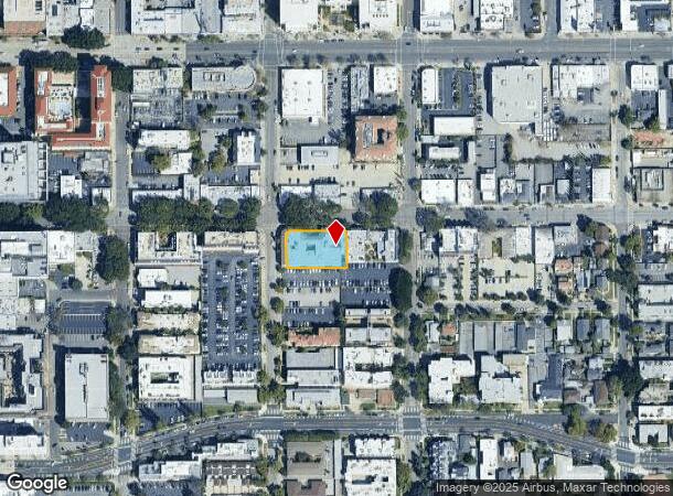  1030 E Green St, Pasadena, CA Parcel Map