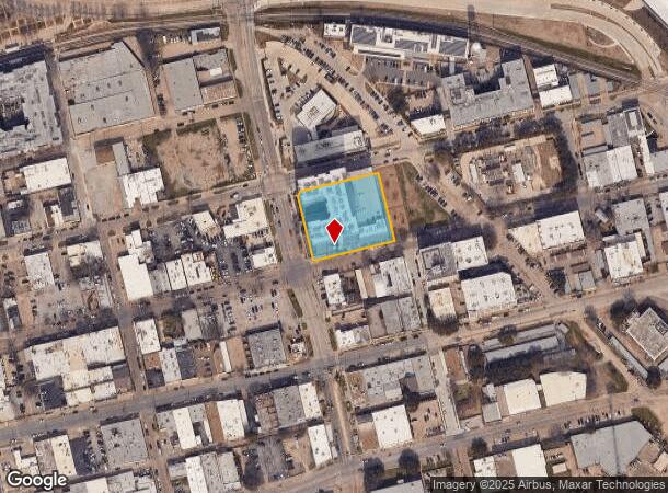  3131 Main St, Dallas, TX Parcel Map