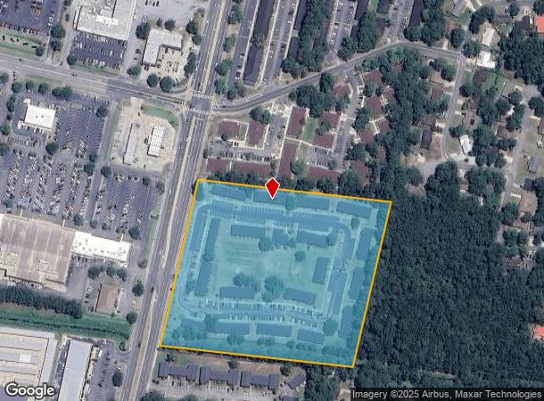  5700 Altama Ave, Brunswick, GA Parcel Map