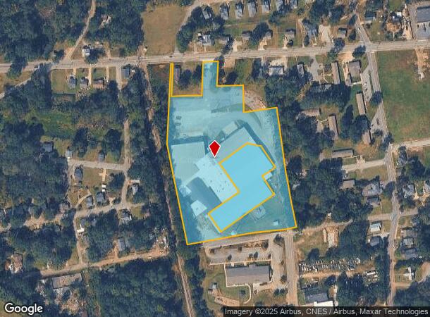  407 W Franklin St, Anderson, SC Parcel Map