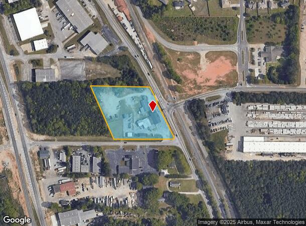  9625 S Main St, Jonesboro, GA Parcel Map