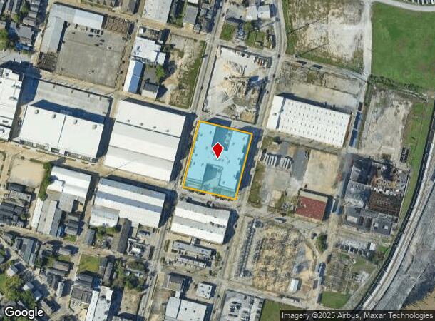 1615 Tchoupitoulas St, New Orleans, LA Parcel Map
