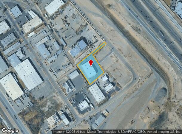  4545 Osborne Dr, El Paso, TX Parcel Map