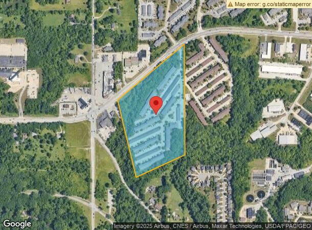  12701 Walnut Hill Dr, North Royalton, OH Parcel Map