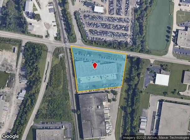 2513 Crescentville Rd, Cincinnati, OH Parcel Map