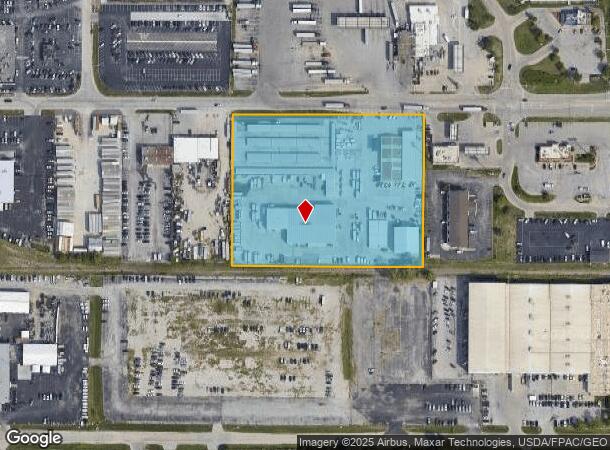 721 32Nd Ave, Council Bluffs, IA Parcel Map