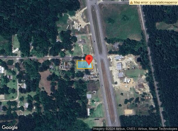  1107 Broad St, Deridder, LA Parcel Map