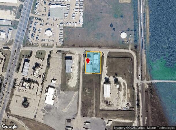122 E Industrial Blvd, Cleburne, TX Parcel Map