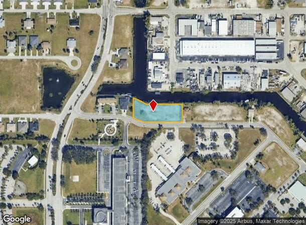 809 Se 10Th St, Cape Coral, FL Parcel Map