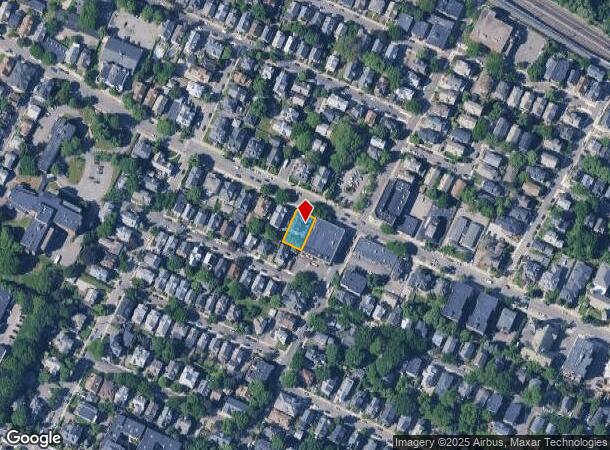 160 Highland Ave, Somerville, MA Parcel Map