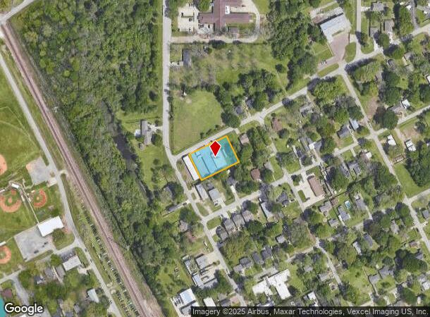  211 Carrell St, Tomball, TX Parcel Map