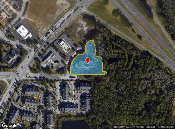  1021 Hospitality Ln, Jacksonville, FL Parcel Map