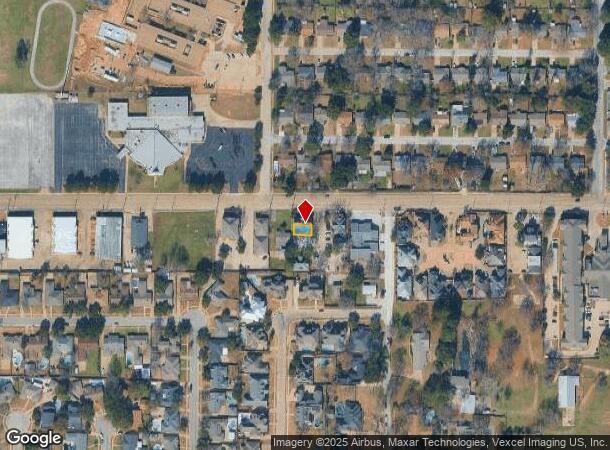 2920 W Park Row Dr, Pantego, TX Parcel Map
