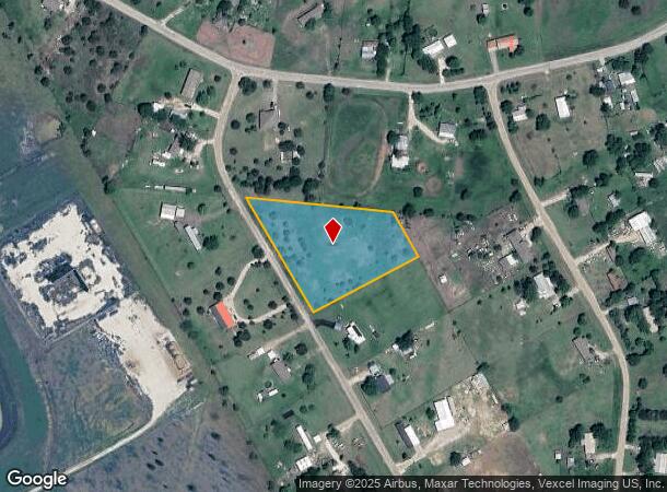  3424 Happy Meadows Dr, Alvarado, TX Parcel Map