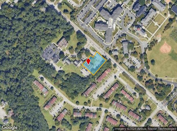  724 Maiden Choice Ln, Catonsville, MD Parcel Map