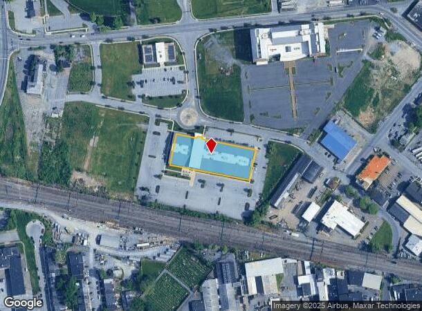 1280 N Plum St, Lancaster, PA Parcel Map