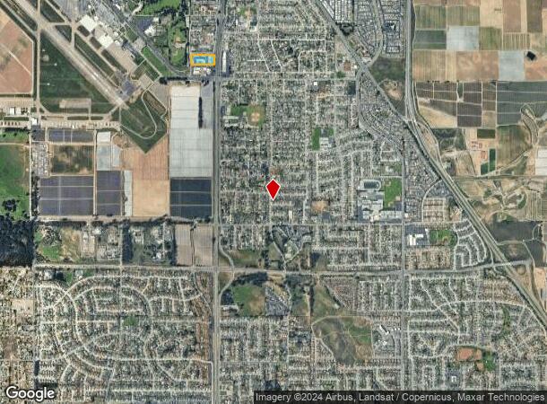  3519 Mercury Dr, Santa Maria, CA Parcel Map