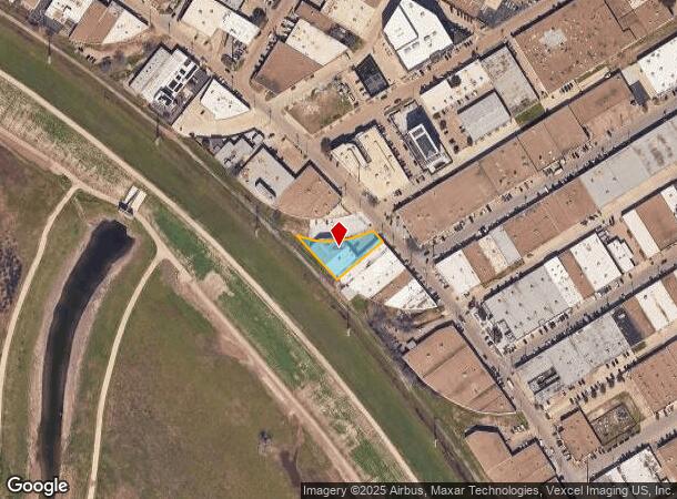 1403 E Levee St, Dallas, TX Parcel Map