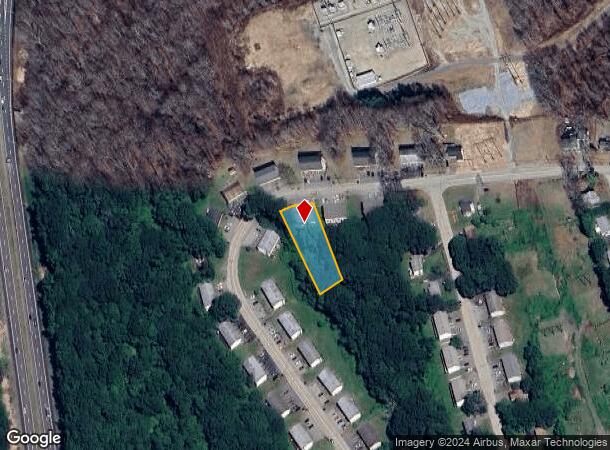  100 Woodland Dr, Uncasville, CT Parcel Map