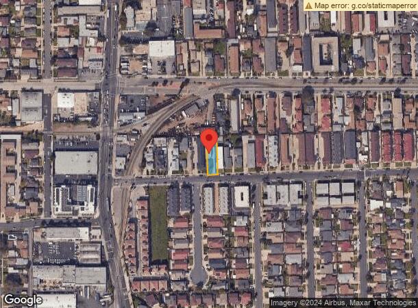  1323 W 168Th St, Gardena, CA Parcel Map