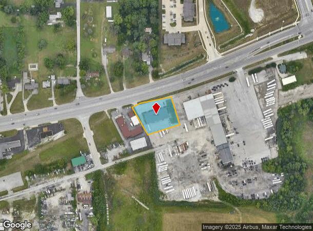  3315 E Main St, Plainfield, IN Parcel Map