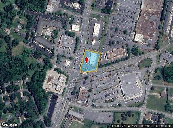  2910 N Center St, Hickory, NC Parcel Map