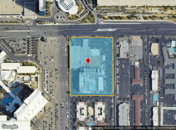  115 E Tropicana Ave, Las Vegas, NV Parcel Map