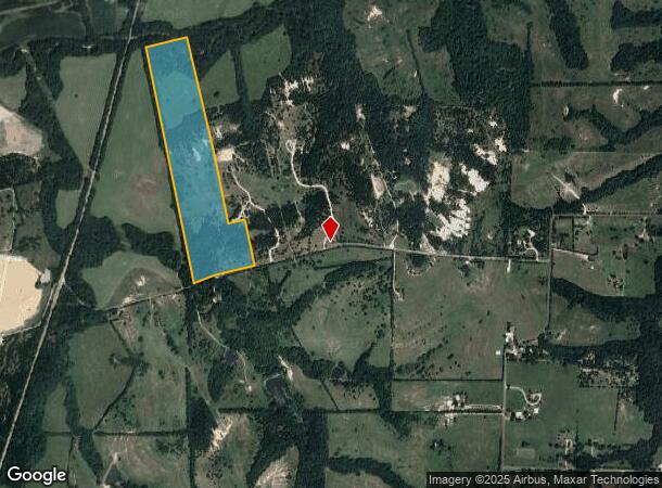  1087 Akers Rd, Sherman, TX Parcel Map