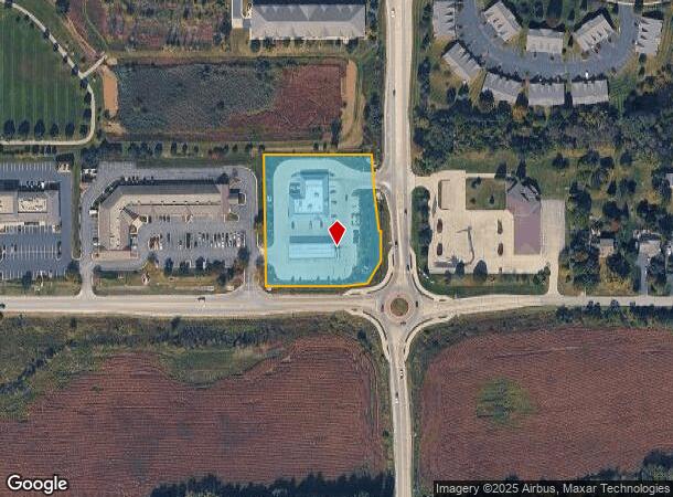 1280 E Paradise Dr, West Bend, WI Parcel Map