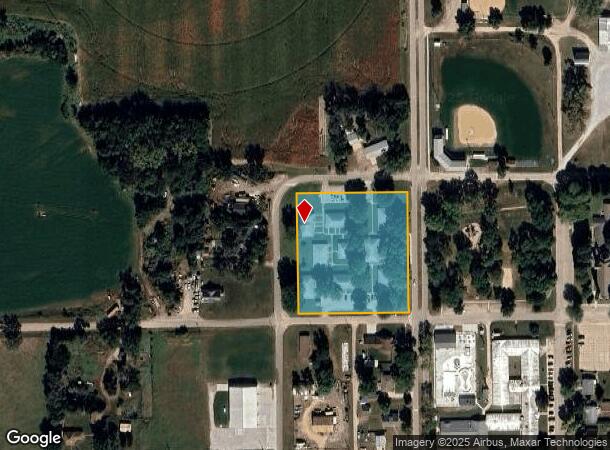 302 N Broadway St, Fullerton, NE Parcel Map