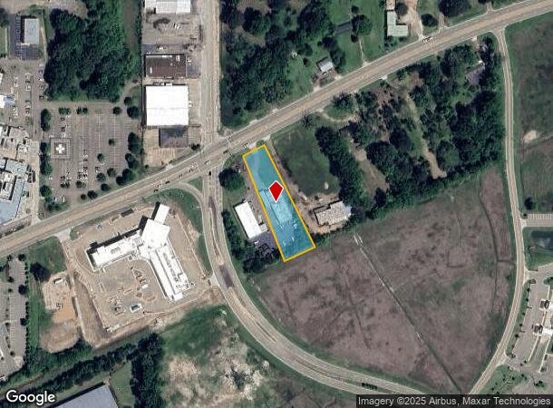  2702 Flowood Dr, Flowood, MS Parcel Map