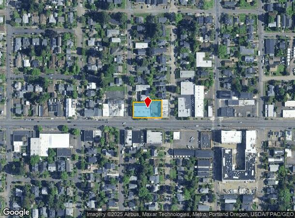  7201 Ne Glisan St, Portland, OR Parcel Map