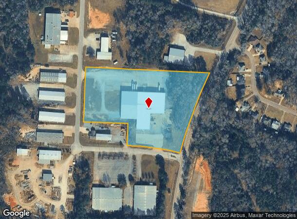 100 Jeanette Barrett Industrial Blvd Se, Wetumpka, AL Parcel Map