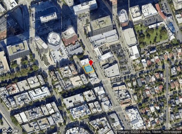 1261 Westwood Blvd, Los Angeles, CA Parcel Map