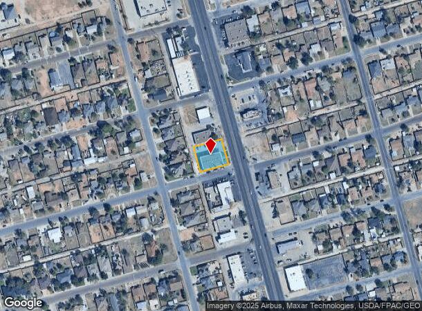  3001 N Big Spring St, Midland, TX Parcel Map