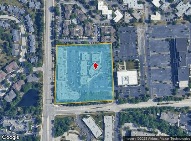 814 E Woodfield Rd, Schaumburg, IL Parcel Map