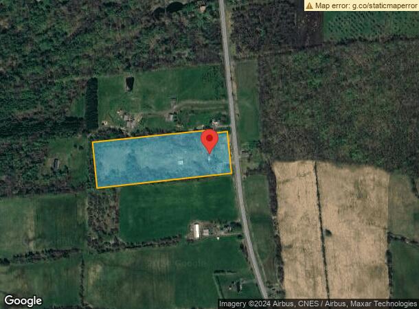  1293/1299 Rt 22B, Morrisonville, NY Parcel Map