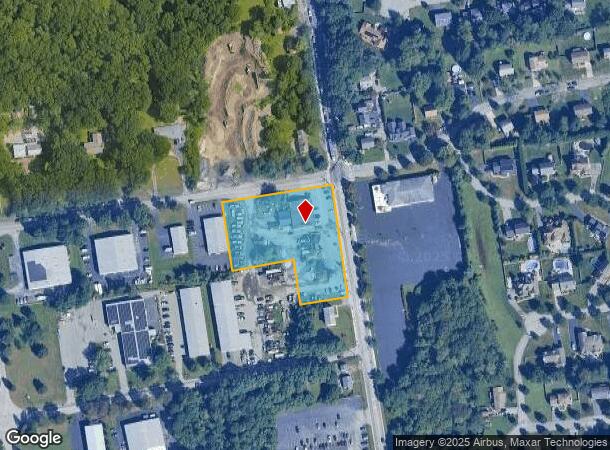 703 Metacom Ave, Bristol, RI Parcel Map