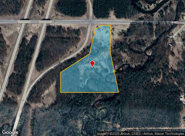 21411 W Hc-Edmore Rd, Howard City, MI Parcel Map