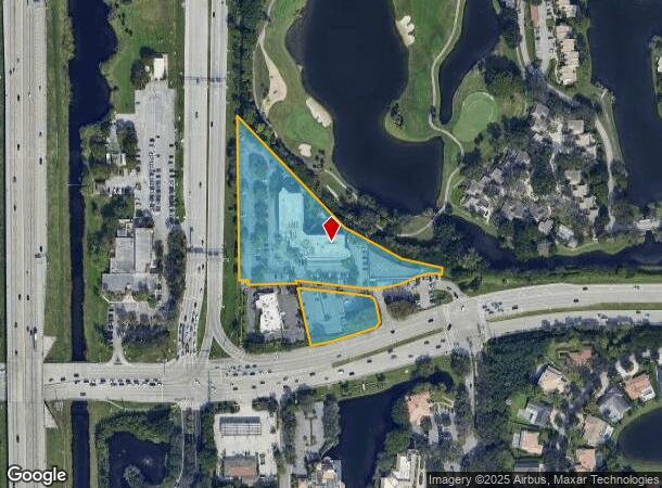  7777 Glades Rd, Boca Raton, FL Parcel Map