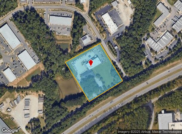 2431 Schieffelin Rd, Apex, NC Parcel Map