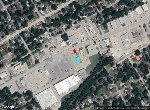  1739 W 7Th Ave, Corsicana, TX Parcel Map