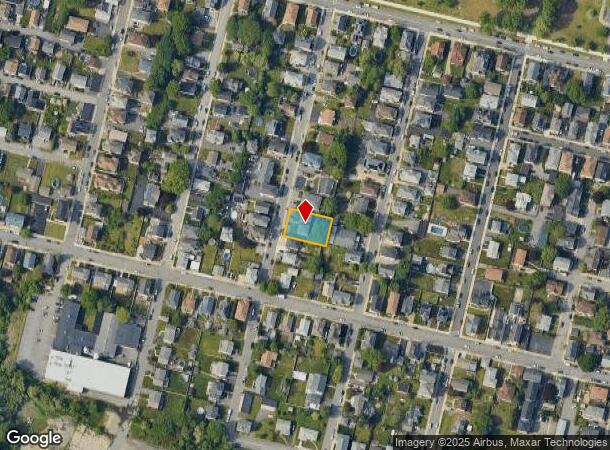  124 Ash St, Fall River, MA Parcel Map