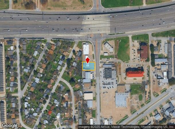 112 S Ector Dr, Euless, TX Parcel Map