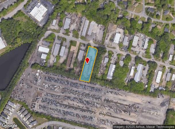  201 Production Dr, Yorktown, VA Parcel Map