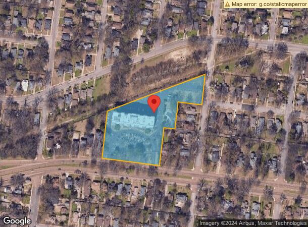  1550 N Parkway, Memphis, TN Parcel Map